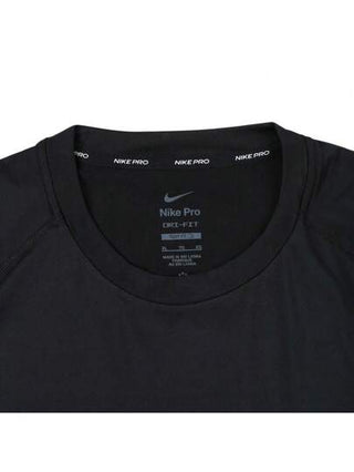 Nike 2024 اسلوب صحبة حسب المتطلبات "أس ام ان بي دي إف" رياضي ضاغط، رياضي بسيط الموضة، تي شيرت الرياضة، أسود، FB7920-010