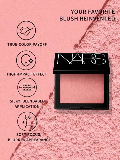Nars روج خدود بحجم صغير - ارجازم - مسحوق مضغوط - 0.09 أونصة سائلة/2.5 جرام