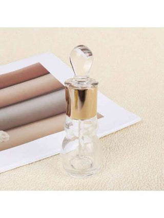 1 زجاجة عطر عطري شفافة قابلة لإعادة التعبئة ذات سعة 12 مل، قنينة عينات صغيرة، للديكور DIY، بدون رائحة، اكسسوارات للعناية الشخصية والجمال
