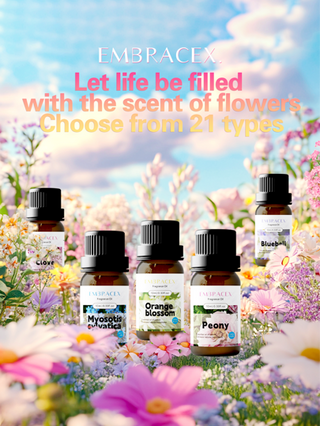 EMBRACEX. زهرة العطر زهري رائحة العناية بالبشرة زيت الياسمين الأساسي زيوت عطرية أروماثيرابي أفضل عطر عطور زيت الجسم للنساء عطر السيارة العطرية مكياج ذو رائحة طيبة هدايا مضحكة ، للنساء ، الأم ، الأخت ، هدية عيد الأم العزيزة -- 10 مل