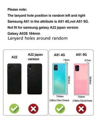حافظة للهاتف المحمول مع شريط أزرق لمنع السقوط، متوافقة مع أجهزة iPhone، Samsung، Redmi، مع مادة ذات حافة مستقيمة وثقوب دقيقة