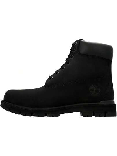 Timberland بوت رادفورد الرجالية عالية الكاحل مقاس 6 بوصة مقاومة للماء، بياقة مبطنة وأحذية كاجوال مريحة، مع أربطة دائرية متناسقة، بوت رياضية خارجية متينة (مقاس واسع)