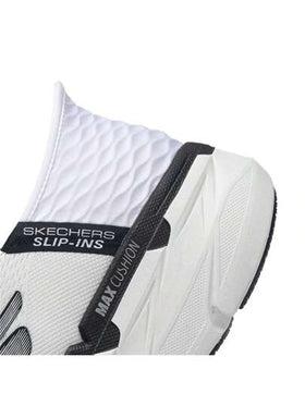 Skechers أحذية رياضية للرجال مريحة وقابلة للتنفس، أحذية خفيفة الوزن ماصة للصدمات للخارج متينة للجري، تصميم سهل الارتداء، أحذية رياضية كاجوال للتنقل اليومي [أبيض أو أسود عشوائي]