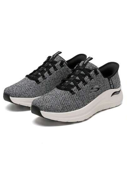 Skechers أحذية سكيتشرز الرجالية الخارجية، أحذية رياضية خفيفة الوزن، أحذية كاجوال مبطنة، أحذية للمشي