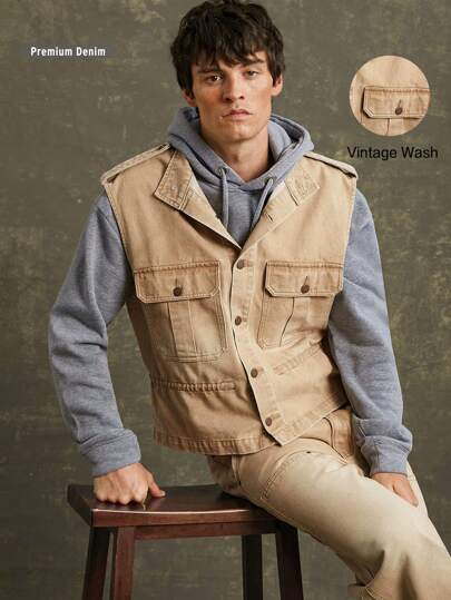 سترة عملية تكتيكية من القطن الممتاز