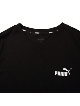 Puma تي شيرت رجالي قصير الأكمام مريح للاستخدام اليومي والرياضي ذو ياقة دائرية قطني مستوحى من طراز الصديق 670931