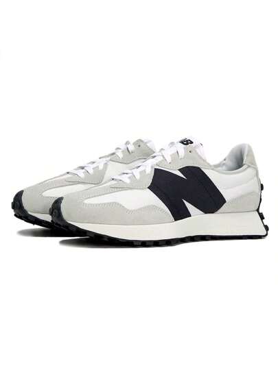 New Balance أحذية رياضية للرجال والنساء، أحذية جري خفيفة الوزن ومريحة، أحذية للأزواج، أحذية كاجوال منخفضة الارتفاع مقاومة للتآكل MS327FE-D