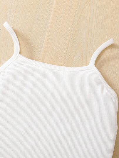 SHEIN مجموعة 3 قطع: جاكيت قصير فضفاض محبوك مطرز بالبيرقات، بونية محبوكة ملونة، وبنطلون ضيق باكورد محبوك للفتيات الصغيرات