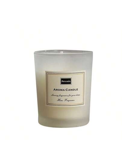 طقم هدية شموع معطرة، شموع شمع الصويا 5*6 أكواب مع 5 زهور الزنبق الاصطناعية، رائع لديكور الغرف والمكتب