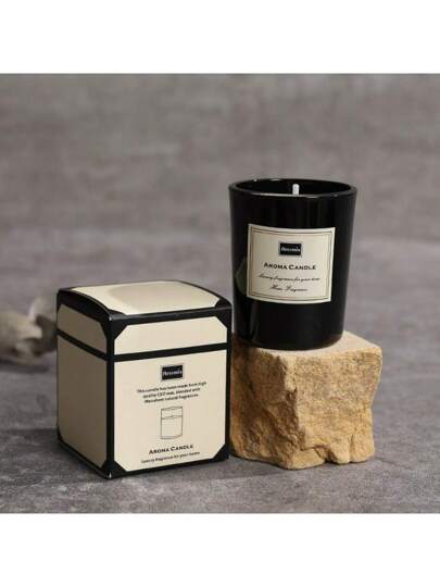 طقم هدية شموع معطرة، شموع شمع الصويا 5*6 أكواب مع 5 زهور الزنبق الاصطناعية، رائع لديكور الغرف والمكتب