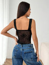 EZwear خزان أكمام بلا أكمام من شبكة العنكبوت مناسب للهالوين للنساء