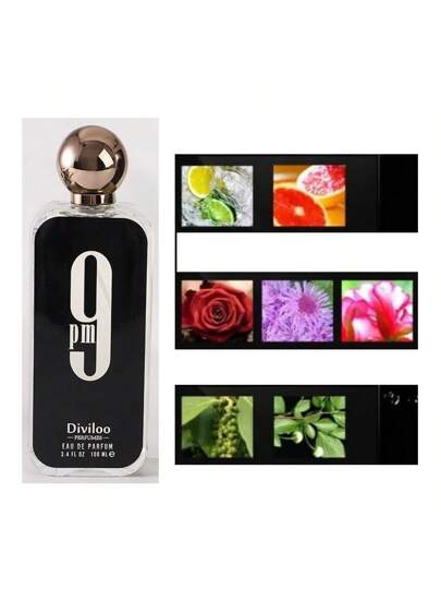 عطر رجالي 100 مل ، عطر يونيسكس لائق حتى الساعة التاسعة مساءً ، رذاذ عطري مناسب للنهار والليل ، برائحة زهور طازجة وحمضيات ، ضروري للمواعدة