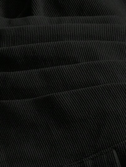 MOD جمبسوت حريمي متوشحة ذات طية وياقة على شكل V لون أحادي (مع حزام)