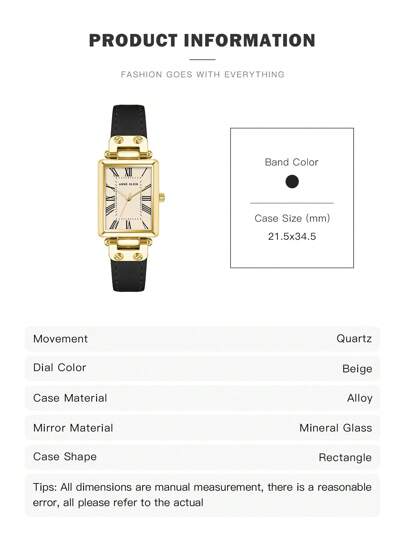 Anne Klein ساعة كوارتز بسوار جلد أسود للنساء، قرص نسيجي كريمي، حالة بلون ذهبي، أنيقة وعصرية، مناسبة كهدية للسيدات، AK/3752CRBK
