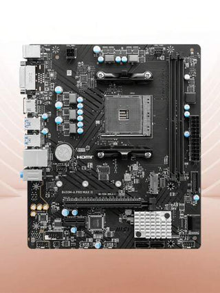 MSI لوحة الأم AMD B450M-A PRO MAX المخصصة للألعاب المقبس AM4 ، الذاكرة القناة DDR4 حتى 4133 ميجاهرتز (OC) ، M.2 SATA III USB3.2 ، تدعم معالجات سطح المكتب AMD Ryzen™ 5000 Series و 5000 G-Series و 4000 G-Series و 3000 Series و 3000 G-Series و 2000 Series و
