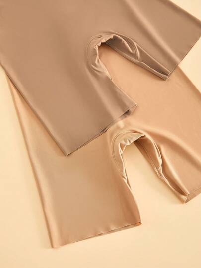 Shein Underwear&Sleepwear Basics 4 قطع/حزمة سراويل داخلية محبوكة (سراويل داخلية بوكسر)