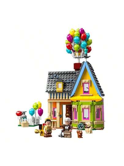 LEGO مجموعة بناء لعبة كلاسيكية ' 'أب 'لديزني وبيكسار لاحتفال عيد ميلاد ديزني المئوي، للأطفال وعشاق الأفلام من 9 سنوات فما فوق، هدية ممتعة لعشاق ديزني وأي شخص يحب اللعب الإبداعي، 43217