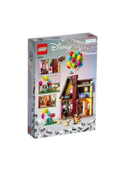 LEGO مجموعة بناء لعبة كلاسيكية ' 'أب 'لديزني وبيكسار لاحتفال عيد ميلاد ديزني المئوي، للأطفال وعشاق الأفلام من 9 سنوات فما فوق، هدية ممتعة لعشاق ديزني وأي شخص يحب اللعب الإبداعي، 43217