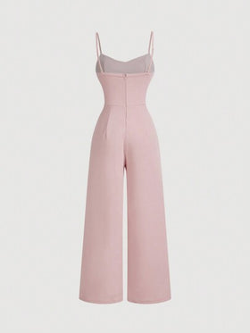 SHEIN MOD جمبسوت سوداء صيفية ذات ياقة منسدلة، جمبسوت مخرمة كلاسيكية واسعة الساق، جمبسوت نسائية للزفاف،جمبسوت خريفية/شتوية، ملابس للمعلمة،جمبسوت بطراز المال القديم، جمبسوت كاجول للأعمال، جمبسوت للنزهة، جمبسوت للخروج، جمبسوت رسمية