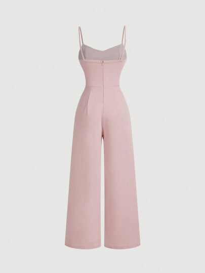 SHEIN MOD جمبسوت سوداء صيفية ذات ياقة منسدلة، جمبسوت مخرمة كلاسيكية واسعة الساق، جمبسوت نسائية للزفاف،جمبسوت خريفية/شتوية، ملابس للمعلمة،جمبسوت بطراز المال القديم، جمبسوت كاجول للأعمال، جمبسوت للنزهة، جمبسوت للخروج، جمبسوت رسمية