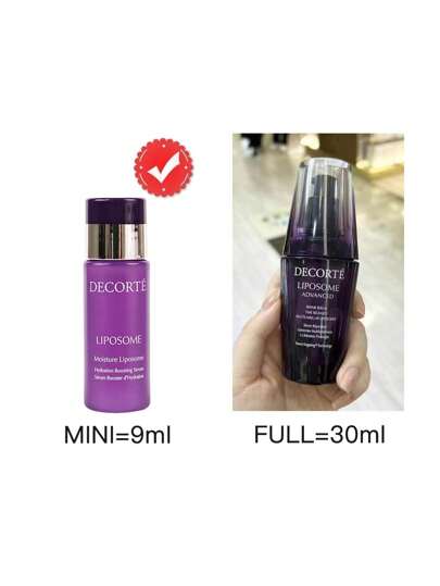 DECORTÉ سيروم زيادة الترطيب ليبوزوم ديكورت[ميني] 9مل يخترق الخلايا السطحية للبشرة بالكامل ويرطب بشكل البشرة الجافة أو المتشققة أو المشكلة. ينتشر بلمسة رطبة ويجعل بشرتك تشعر بأنها حريرية ناعمة ويعمل طوال الليل حتى الصباح التالي عندما تشعر بالنعومة من...