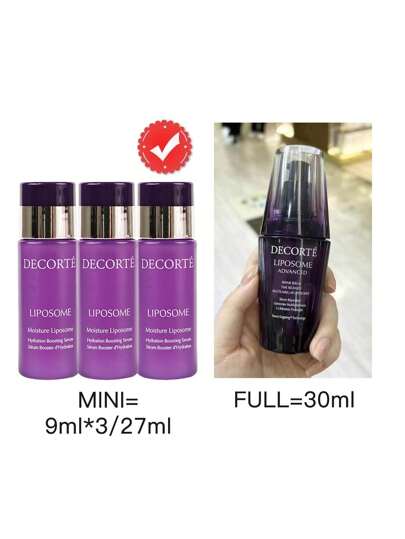 DECORTÉ سيرم زيادة الترطيب [الحجم الصغير] DECORTE ليبوسوم 9مل*3/27مل. ينفذ تماما إلى خلايا الجلد السطحية ويرطب بشكل البشرة الجافة والمتشققة أو المشكلات. ينتشر بلمسة رطبة ويجعل بشرتك تشعر بنعومة حرير ويعمل طوال الليل حتى الصباح التالي تتمكن من شعور...