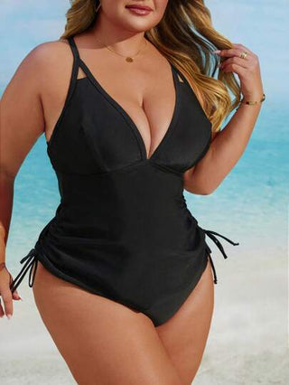 طقم تانكيني حريمي Swim Curve سباغيتي سترابينوك خيار السيدات السمينة الكاجوال للصيف