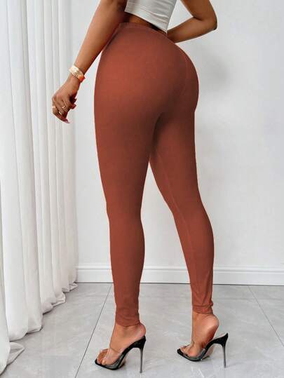 طقم تانكيني حريمي EMERY ROSE مجموعة تي شيرت بأكمام طويلة منفرجة الذيل مع سروال ضيق مطبوعة 2قطعة، خريفي/شتوي