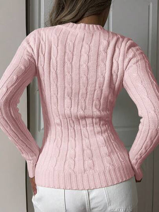 EZwear كنزة صوفية نسائية بياقة على شكل حرف V مصنوعة من الأكريليك، كاجوال وأنيقة للارتداء اليومي، أكمام طويلة، مناسبة للمدرسة في فصلي الخريف والشتاء