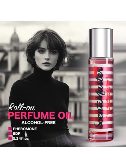 fragrantshare زيت عطر رذاذ بالفرومونات الأصلية كولونيا للنساء 0.34 أونصة سائلة (10 مل) بملاحظات زهرية وفاكهية - جاهزة للنقل السلس الطويل الأمد