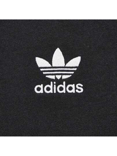 Adidas Originals تي شيرت رجالي واسع الحجم بياقة طاقم بأكمام قصيرة TIZ1832