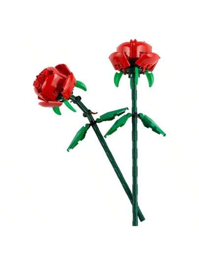 LEGO 40460 طقم بناء وردة أيقونية للأولاد والبنات, هدية عيد الميلاد