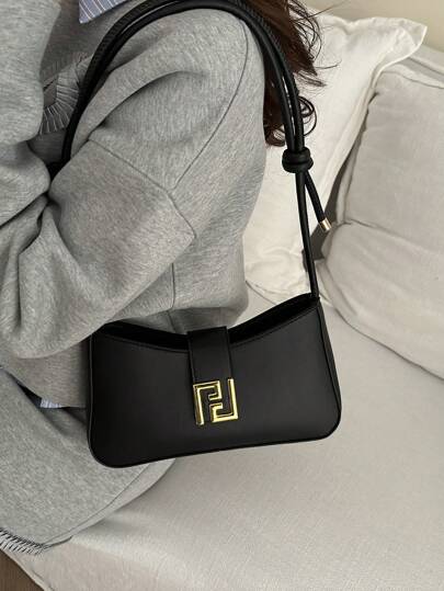 حقيبة كتف نسائية كاجوال للسفر اليومي, حقيبة جسم صلبة اللون محمولة مناسبة للتواريخ والتسوق والهدايا