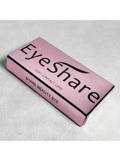 EYESHARE NEW 1 Pair Colored Contact Lenses For Eyes Brown Eye Makeup Lenses 14.5 Mm Yearly Use Halloween Costume Cosplayramadan collection