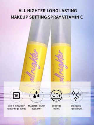 Urban Decay رذاذ تثبيت المكياج الذائم طويلاً من Urban Decay All Nighter 118مل/4 أونصة، مع فيتامين سي