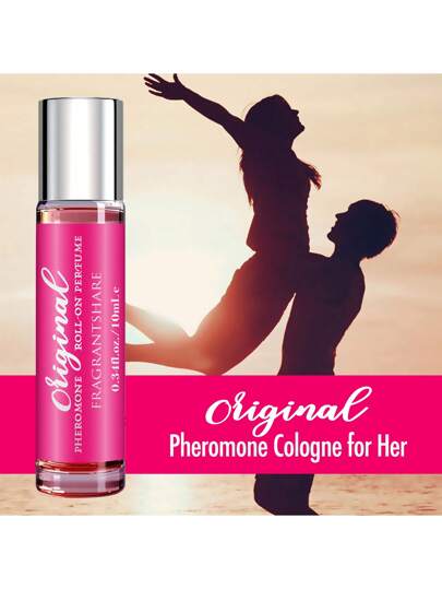 fragrantshare عطر رول أون فيرمونات للنساء، زيت عطري أصلي مركز أنثوي EDPبحجم 10 مل - جاهز للسفر الطيران TSA