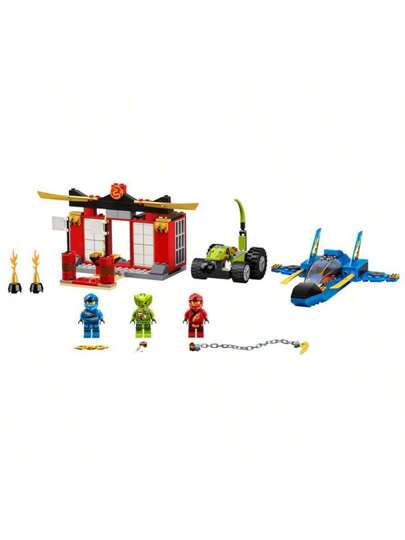 LEGO Ninjago سلسلة 71703 العاصفة مقاتلة المواجهة اللبنات
