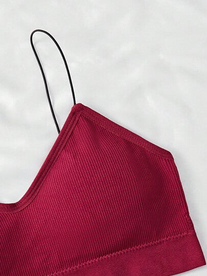 Shein Underwear&Sleepwear Basics 6 قطع من الملابس الداخلية الكاجوال ذات اللون الأحادي البسيطة