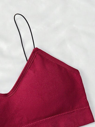 Shein Underwear&Sleepwear Basics 6 قطع من الملابس الداخلية الكاجوال ذات اللون الأحادي البسيطة