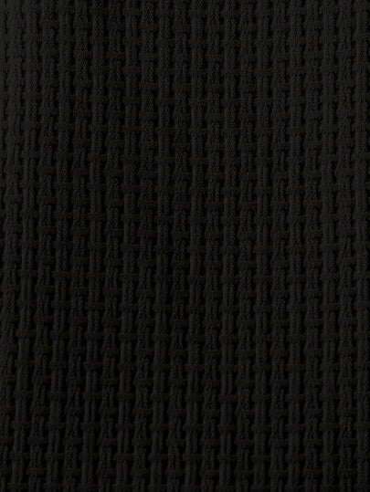 Clasi بليزر أسود ذو جيبين للنساء بلون أساسي كاجوال للربيع والخريف