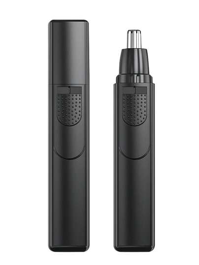 قاطع شعر الأنف الكهربائي قطعة واحدة، جهاز إزالة شعر الأنف، ماكينة قص شعر الأنف