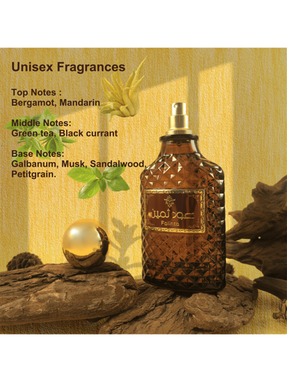 عطر100 مل 3.4 أونصة سائلة، عطر عود المسقط دبي، عطر عربي للرجال، عطر فاخر وشامل لمياه الكولونيا، عطر أنيق وذو أثر طويل للمواعدة والاستخدام اليومي والعمل والرياضة - هدية مثالية