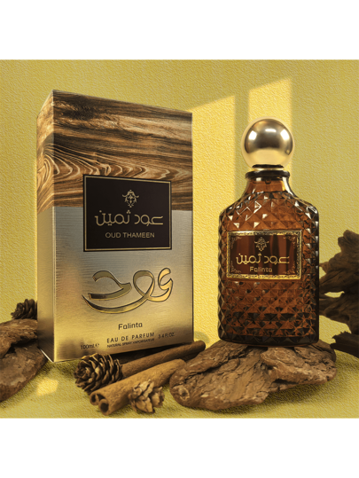 عطر100 مل 3.4 أونصة سائلة، عطر عود المسقط دبي، عطر عربي للرجال، عطر فاخر وشامل لمياه الكولونيا، عطر أنيق وذو أثر طويل للمواعدة والاستخدام اليومي والعمل والرياضة - هدية مثالية