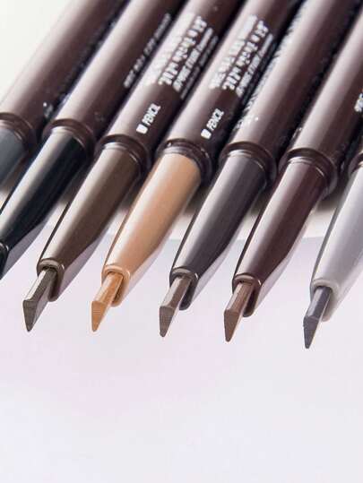ETUDE قلم حواجب 0.25 جرام/0.01 أونصة #1 بني داكن، لون دائم، يخلق مكياج حواجب طبيعي للاستخدام اليومي، مستحضرات تجميل كورية، طقم هدايا