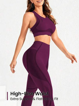 SHEIN Core Rhythm مجموعة رياضية من قطعتين (ملابس علوية قطنية بلا أكمام وشورت) بخامة مرنة وناعمة، أبيض للمرأة