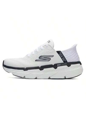 Skechers أحذية جري خفيفة الوزن مبطنة، أحذية رياضة جري على الطرق سهلة الارتداء 220313-WBK
