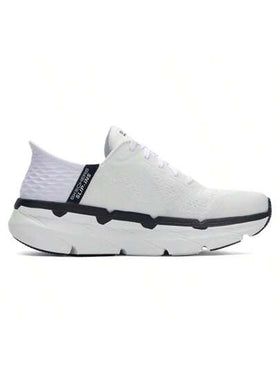 Skechers أحذية جري خفيفة الوزن مبطنة، أحذية رياضة جري على الطرق سهلة الارتداء 220313-WBK
