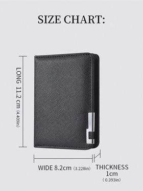 بطاقة ائتمان فردية وبسيطة رفيعة جيوب متعددة الأغراض حاملة بطاقات, تصميم هندسي داخلي من القماش غير المنسوج، مناسبة للاستخدام اليومي وهدايا المناسبات للرجال، محفظة, محفظة صغيرة, محفظة رجالية، محفظة جلدية