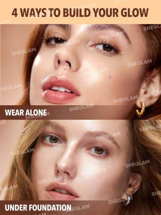 SHEGLAM Sunburst Glow Mixer-Deep Rich Neutral Corrector Brightening Hydrating Primer Quick Fixer Lightweight Face Primer عيد الأب التخرج عيد الميلاد العطلة الربيع الصيف Y2K فاخر أزياء مكياج مستحضرات التجميل حفل شاطئ سفر تخييم في الهواء الطلق المدرسة...