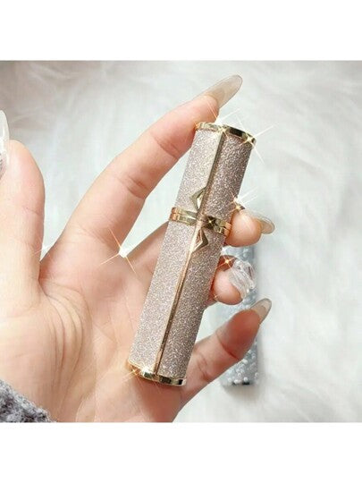 زجاجة عطر قابلة للتعبئة 5مل، رذاذ عطر جلد لامع للسفر، زجاجة عطر صغيرة، وعاء سائل قابل لإعادة التعبئة، ضروريات السفر، متعدد الألوان